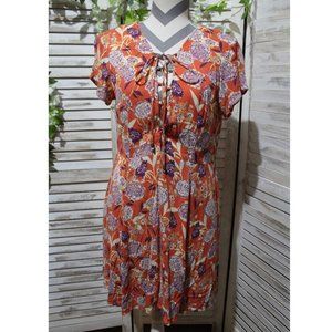 Miss Me Flowy Boho swing Dress (1073)🦋